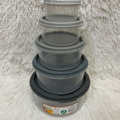Set de 5 pozuelos plásticos  (Sirven para micro) en 2800 cup - 2/4