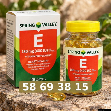 Vitamina E Spring Valley - 2/3
