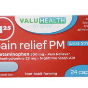 Pomo sellado de Acetaminophen con Diphenydramine - Img 58290038
