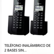 Teléfono inalámbrico de dos bases - Img 57514241