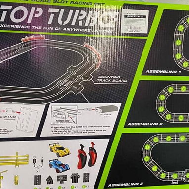 Juego de carritos con pista,tienen control remoto Precio 35usd. 52939911 - 2/2