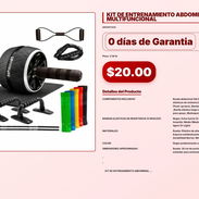KIT DE ENTRENAMIENTO ABDOMINAL MULTIFUNCIONAL . - Img 57102559