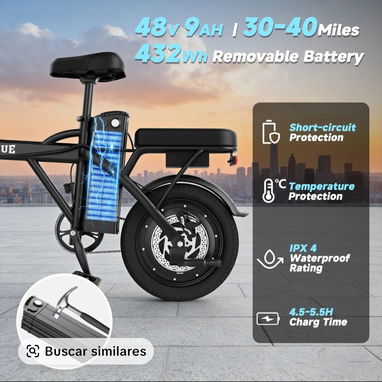 🔥 BICICLETA ELÉCTRICA VOLTVOGUE – COMPLETAMENTE NUEVA 🔥 - 7/9