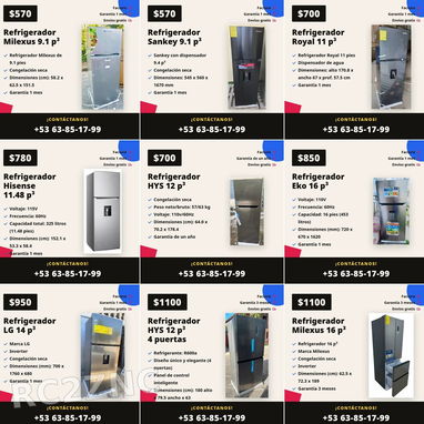 Refrigeradores y aires acondicionados nuevos - 3/4