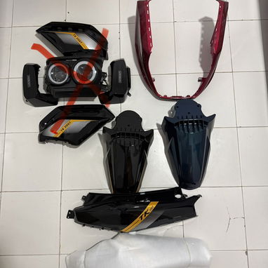 Plásticos y piezas para ava flamingo , tank,falcon y similares todo nuevo - 4/4