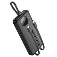 Hoco J132 – Energia bank de 10000 mAh con 3 cables y carga rápida - Img 57364841