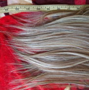 Extensiones de Clip imitando cabello natural. Rubio con mechas - Img 45880341