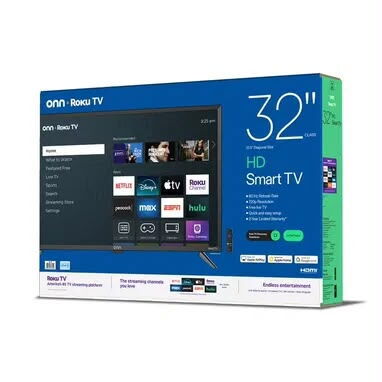 TV Onn Roku Smart TV – 32″ HD - Img 126342133