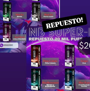 VAPES ‼️💨Cigarros electrónicos y líquidos; 6mil 10mil 15mil 20mil PUFFS variedad de sabores NUEVOS EL MEJOR PRECIO 💸 - Img 90181439