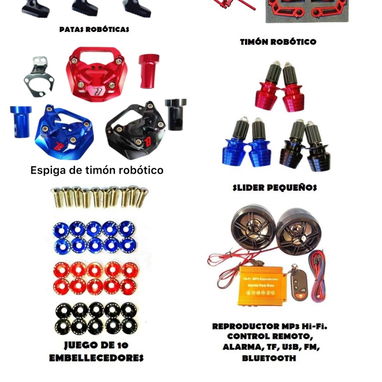 Accesorios y piezas de motos eléctricas - Img 124212036