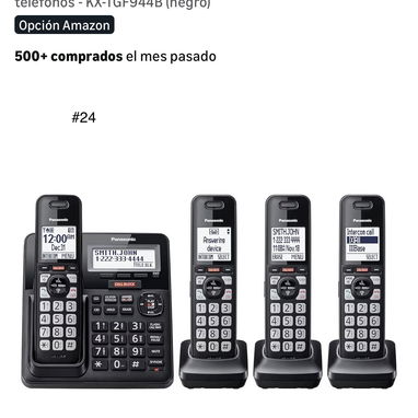 Telefonos Inalambricos desde los $35 1base*Tenemos varias marcas de 1,2,3,4 y hasta 5 bases - Img 112139119