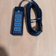 HUB ORICO 4 PUERTOS USB 3.O CABLE LARGO DE 1,8METROS Y CONECTOR TIPO C (NUEVAS) - Img 54856775