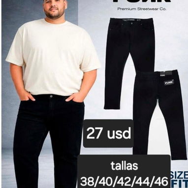 Pantalones elastizados para hombres. Tallas disponibles desde la 30 a la 46. Vedado . - 5/5