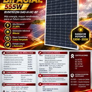 Boviet – Panel Solar Bifacial 555W – BVM7612M-540-H-HC-BF, entrega de Factura y garantía. Mensajería disponible - Img 57698881