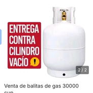 Venta de balitas de gas en 30000 - Img 55826681