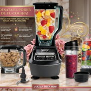 MEGA SISTEMA DE COCINA NINJA PRO BL770AMZ 1500W (LICUADORA + PROCESADOR + NUTRI NINJA) TOTAL CRUSHING TECHNOLOGY + PRO E - Img 57758866
