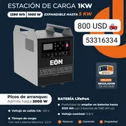 Estación de Carga 1KW - 1280wh / 1000w - Img 56324056