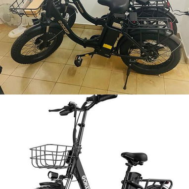 BICICLETA ELÉCTRICA CON CANDADO Y BOMBA DE AIRE‼️ - Img 125905689