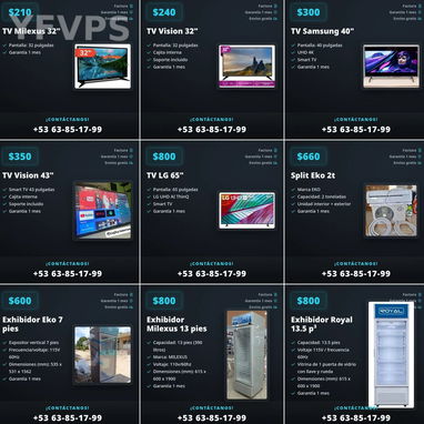 Neveras lavadores y televisores nuevos - 4/4