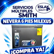 Nevera de 6 pies  Milexus Recogida en la lisa  Mensajeria x costo adicional - Img 58467148