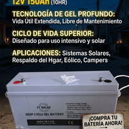 Batería de gel 12 vol 150 AMP nuevas - Img 56893532