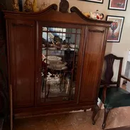 Juego de comedor antiguo estilo ingles de caoba - Img 49592036