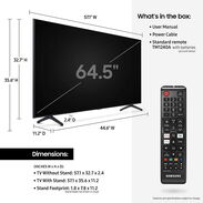 Rebaja TV Samsung serie TU-7000 Crystal UHD 55 a 75 pulgadas - LG Smart TV de 86 pulgadas 4K HDR con Alexa 53306966 - Img 41985060