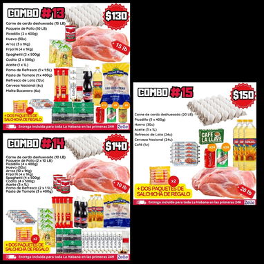 Combos de alimentos, combos de comida - Img 119298542