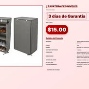ZAPATERA DE 5 NIVELES . - Img 57104768