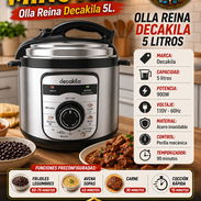 🥘 5 LITROS 🥘 OLLA REINA DECAKILA DE 5 LITROS. MENSAJERÍA CON FACTURA Y GARANTÍA. 📲 54833699 - Img 56480891