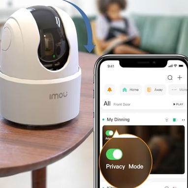 Cámara de vigilancia WiFi con micro y alarma integrada - 3/3