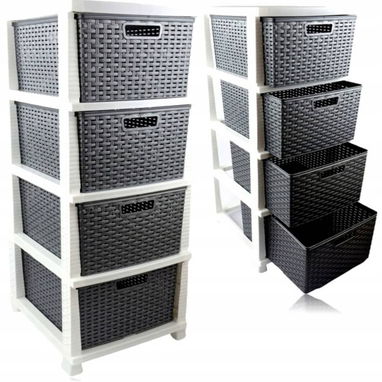 Gaveteros de 4 Niveles diferentes modelos y diseño (cv) - Img 108684253
