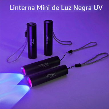 * Linterna profesional recargable UltraVioleta para detectar billetes falsos - 3/4
