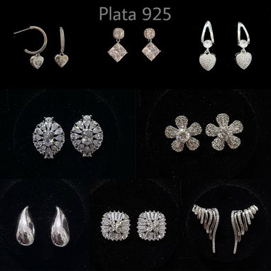 Aretes de Plata 925 - Img 114172652