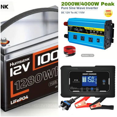 Baterías 12V 100AH lifepo4 - 5/5