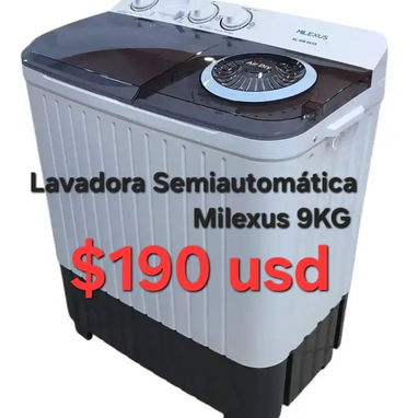 Lavadora semiautomática Milexus 7kg con 6 meses de garantía (factura y mensajería) 53220916 - Img 116028700