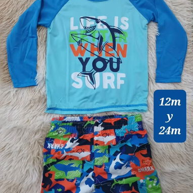 Trajes de baño para bb. 🌊🌴💙 - Img 125875566
