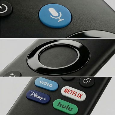 Control remoto para Insignia Toshiba Amazon Fire Smart TV, con Voice Control 🌐 - 3/5