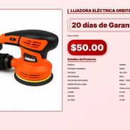 LIJADORA ELÉCTRICA ORBITAL 280W 125MM . - Img 56933290
