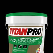 Pintura acrílica paredes y techo 15 lt blanco mate (TitanPro) - Img 57137407