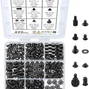 Sellado 20usd 420 tornillos para computadora, kit de separadores y tornillos para placa base, tornillos para computadora - Img 55718456
