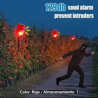 Alarma de movimiento con sensor de luz y sonido - 3/7