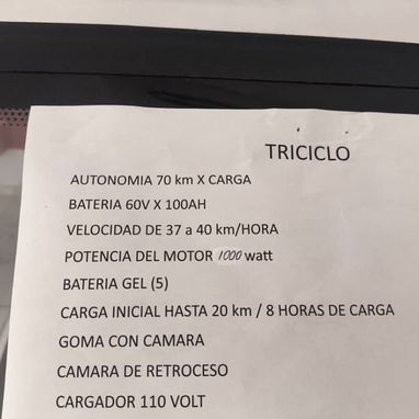 VENTA DE TRICICLO - Img 123573483
