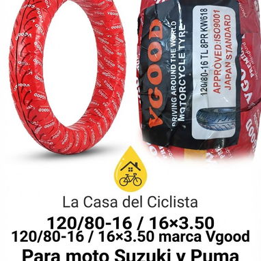 💥Gomas - 18×25064×355,14×90/80,14×90/90,14×2.50,18×2.50,18×2.75,16×2.50,16×3.50,,12×4.00 y 4.50,14×2.50,10×3.50 - 4/10
