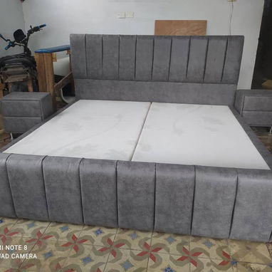 Camas capitoneadas, variedad de modelos y estilos ,no dude en darle un toque especial a su dormitorio - 4/5