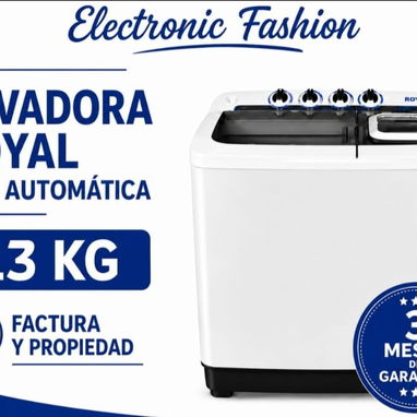 Lavadora semi automática ROYAL 7 kg 10.5 kg 13kg - Img 126619250
