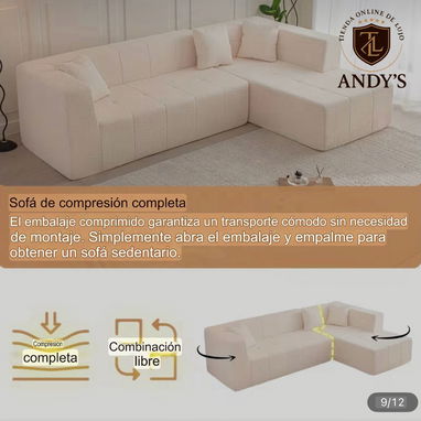 Juego de muebles al vacío, importado nuevo en su caja - Img 122910916