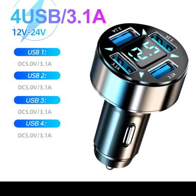 Cargadores USB 12V q van en la cigarrera de su carro o se adaptan en moto ideales para estos tiempos de apagones varios - Img 85945258