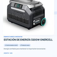 ESTACIÓN DE ENERGÍA 3200W GNERCELL - Img 56996823