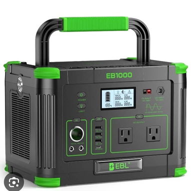 COMBO EB1000 + PANEL SOLAR 200W ☀️🔋 ⚡ ENERGÍA DE RESPALDO PARA APAGONES 700 USD 💰🏷️ YBM / Monzonluis609 - 2/3